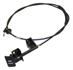 Picture of Crown Automotive Jeep Replacement 55235483AD Hood Release Cable For 1997-2001 Xj Cherokee W/ Lhd