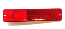 Picture of Crown Automotive Jeep Replacement J0994021 Red Left Or Right Rear Side Marker Lamp For Misc. 1972-1991 Jeep Models