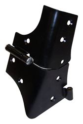 Picture of Crown Automotive Jeep Replacement 55075703AH Black Left Windshield Hinge For Jeep Tj Wrangler