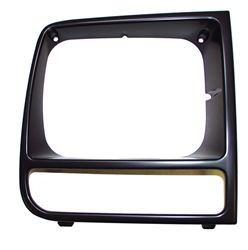 Picture of Crown Automotive Jeep Replacement 55055136 Black Right Headlight Bezel For 97/01 Xj Cherokee