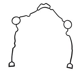 Picture of Crown Automotive Jeep Replacement 5139933AB Timing Cover Gasket For Numerous Jeep, Dodge, Ram & Chrysler Vehicles