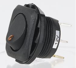 Picture of Hella H61922001 Switch Rocker SPST LED Amber