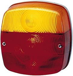 Picture of Hella 002578701 2578 Red/amber Stop/turn/tail/license Plate Lamp