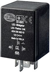 Picture of Hella 009492101 Flasher Unit, 5 Pin, 12 V