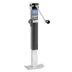 Picture of Pro Series 1400860383 Pro Series™ Weld-On Square Tube, 8,000 lbs., Sidewind, Tubular Swivel Mount w/Footplate, 10" Travel
