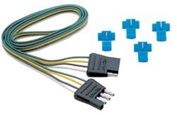 Picture of Tow Ready 118185 4-Flat Plug Loop, 18" Long (Includes 4 Wire Taps)