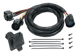 Picture of Tow Ready 20110 Fifth Wheel Adapter Harness, 7-Way Flat Pin U.S. Car Connector Assembly 7 ft., Dodge, Ford, GM, RAM & Toyota