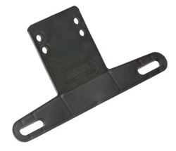 Picture of Wesbar 003201 License Plate Bracket, Plastic, Black