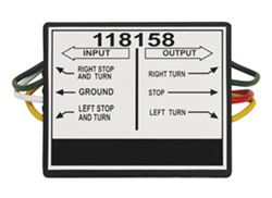 Picture of Tekonsha 118158 2 to 3 Taillight Converter for Connecting Tow Vehicles w/2 Wire Systems to Towed Vehicles w/3 Wire Systems