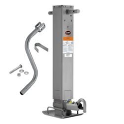 Picture of Pro Series 1401010376 Pro Series™ Weld-On Jack Square Tube, 12,000 lbs., Sidewind, 12-1/2" Travel, Adjustable Dropleg w/Additional Travel of 13-1/2"