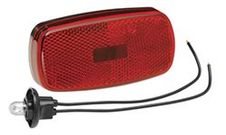 Picture of Bargman 30-59-003 Clearance Light #59 Red with Reflex w/Black Base 