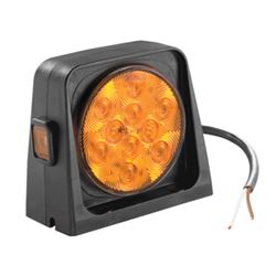 Picture of Wesbar 54209-011 Replacement Part, Single LED AG Light w/2 Wire Leads - Lens: Rear-Amber, Front-Amber