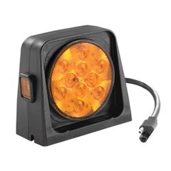 Picture of Wesbar 54209-012 Single AG LED Light w/Amber/Amber