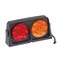 Picture of Wesbar 54209-020 Replacement Part, Dual RH LED AG Light w/3-Wire Plug (Lens: Rear-Red/Amber, Front-Amber/Blank)