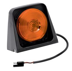 Picture of Wesbar 8260601 Ag Light, Single w/Amber/Amber, Includes Molded Tri-Plug