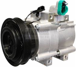 Picture of Denso 471-6017 Hyundai Santa Fe 2001-2004 New A/C Compressor W/Clutch