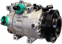 Picture of DENSO 471-6034 New A/C Compressor with Clutch