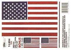 Picture of Sharpline Converting T1894 Trimbrite T1894 Sticker American Flag