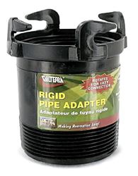 Picture of Valterra T1027 Rotating Rigid Sewer Pipe Bayonet Adapter With 3" Male Thread X Bayonet Hooks