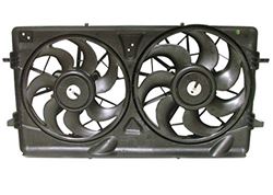 Picture of ACDelco 1580760 Dual Radiator and Condenser Fan Assembly