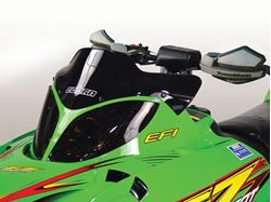 Picture of PowerMadd 12410 Cobra Windshield Arctic Cat Zr4 Black