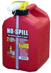 Picture of No-Spill 1405   2-1/2 Gal. Plastic Gasoline Fuel Can, Red