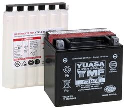 Picture of Yuasa Batteries YUAM3RH4S Maintenance Free Battery