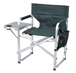 Picture of Ming'S Mark Inc SL1204-GREEN Stylish Camping Sl1204green Full Back Folding Director'S Chair