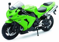 Picture of New Ray Toys 42443A 1/12 Scale Kawasaki ZX-10R Motorcycle Model