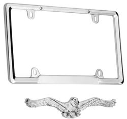 Picture of Cruiser Accessories 22330 Chrome Eagle Frame