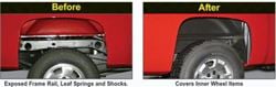 Picture of Rugged Liner WWGMC07 Wheel Well Inner Liner 07-13 Sierra 1500/07-10 Hd W/ Single Rear Wheels