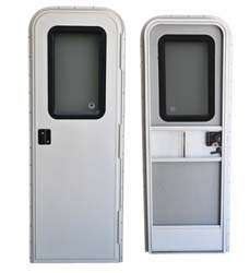 Picture of AP 015-217709 AP Products 015-217709 Polar White 26" X 72" Right Handed Radius Entrance Door