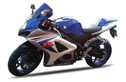 Picture of New Ray Toys 57003A 1:12 Scale Suzuki GSX-R1000 Die-Cast Motorcycle Model