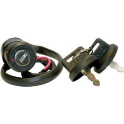 Picture of K&S Technologies 12-0061 Lock and Key Set with Off Position Open and Red Position Closed