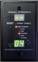 Picture of Winegard Co RFL-332 Winegard Rfl-332 Sensarpro Black Tv Signal Strength Meter