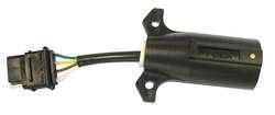 Picture of Pollak Corp 12-743EV Pollak 12-743ev 7way Rv To 4way Flat Flex Adpt