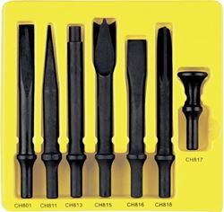 Picture of Grey Pneumatic CS807 7 Piece Heavy Duty .498 Shank Chisel Set