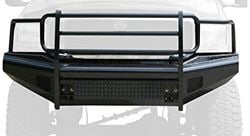 Picture of Fab Fours Black Steel Front Ranch Bumper