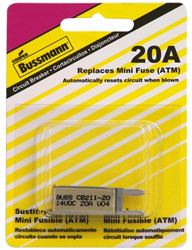 Picture of Bussmann BP/CB211-20RP Bussmann (bp/cb211-20-Rp) 20 Amp Type-I Atm Mini Circuit Breaker