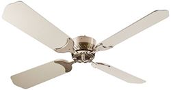 Picture of Lasalle Bristol (bristol Prods) 410TSDC42BNWH Lasalle Bristol 410tsdc42bnwh 12v Nickel White 42" Ceiling Fan