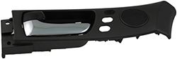 Picture of Dorman 79828 Interior Door Handle Front Left With Memory Adjust System Chrome Lever Black