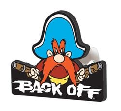 Picture of PlastiColor 002231R01 Yosemite Sam Back Off Hitch Cover
