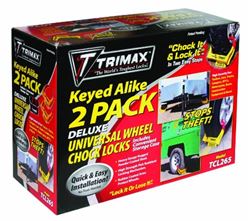 Picture of TRIMAX TCL265 Wheel Chock Lock Keyed Alike Two