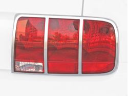 Picture of Drake Muscle Cars 5r3z-13489-B Satin Tail Lamp Bezel