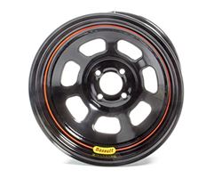 Picture of Bassett 58sh4 Wheel 15x8 D-Hole 4x100 Mm 4in Bs Black