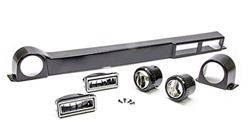 Picture of Vintage Air 492000-Vua Black/chrome 2 Piece Under Dash Louver