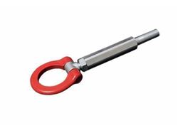 Picture of Cusco 252 017 F Swivel Joint Tow Hook - Red - Front