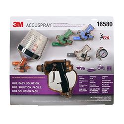 Picture of 3M 16580 SPRAY GUN KIT ACCUSPRAY 4 HEADS, CUP & REGULATOR