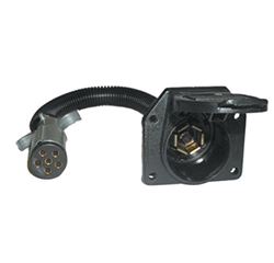 Picture of Pollak Corp 12-725EP Pollak Corp 6way Round Plug To 7way Socket 12-725ep