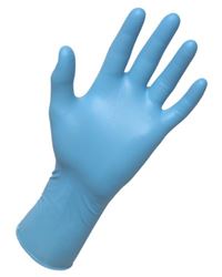Picture of SAS Safety Corp 6609-40 Derma-Max Powder-Free Nitrile Disposable Gloves, XL